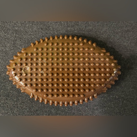 Pets First Wisconsin Badgers Hard Nylon Football Dog Chew Toy - Picture 2 of 5